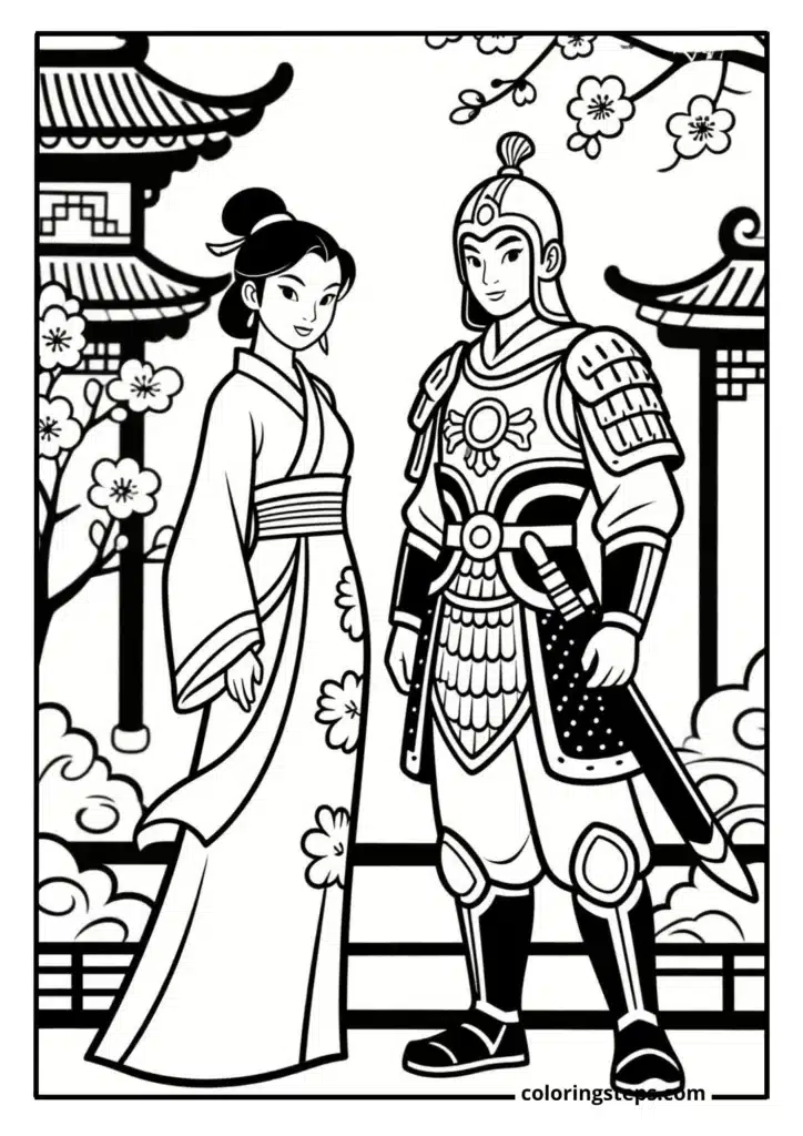 Mulan in Warrior Princess Style