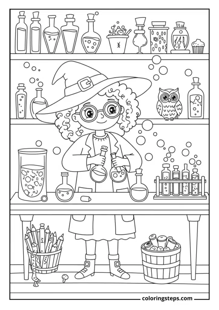 Potion Making Witch