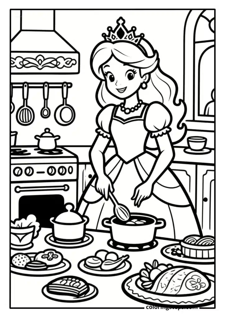Princess Chef in Royal Kitchen