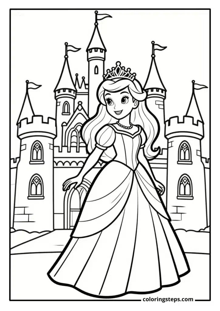 Sleeping Beauty's Castle Scene 1