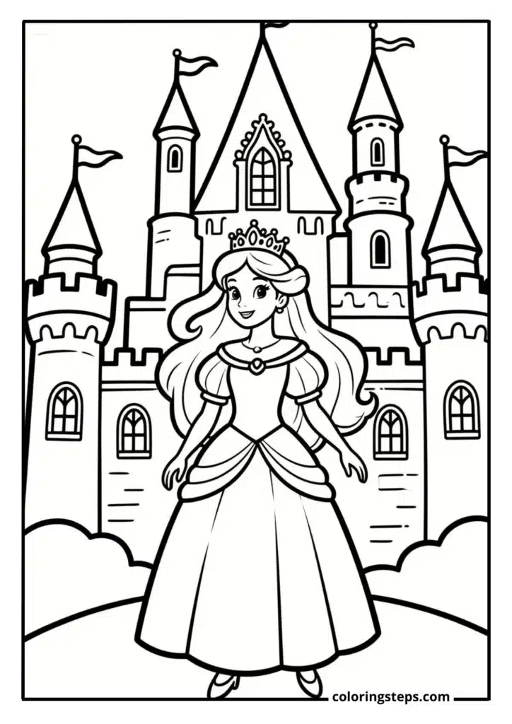 Sleeping Beauty's Castle Scene