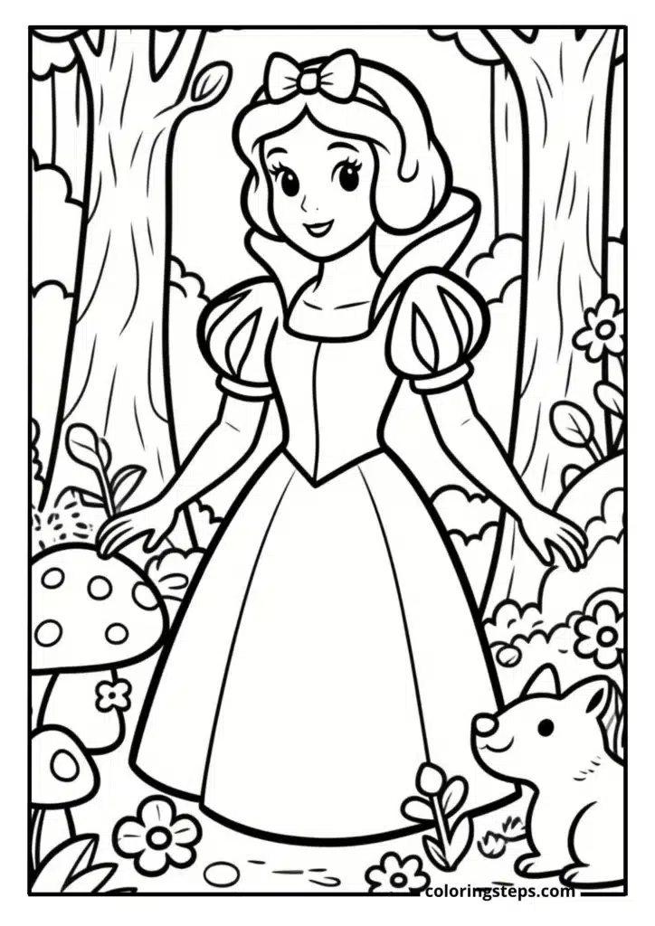 Snow White in the Forest (2)