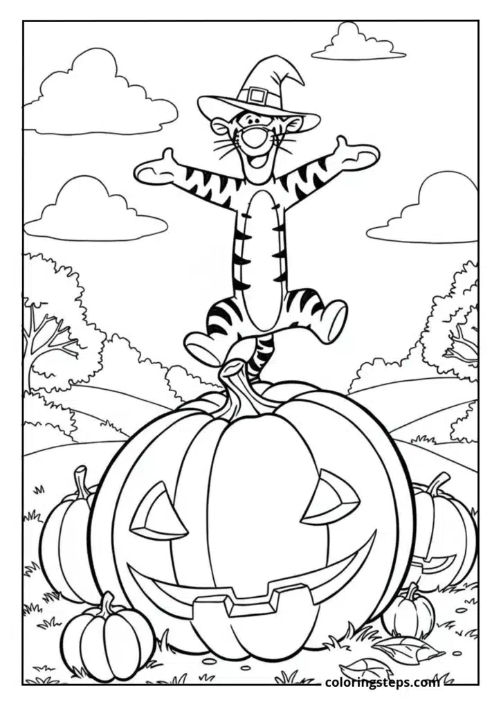 Tigger Pumpkin Bounce