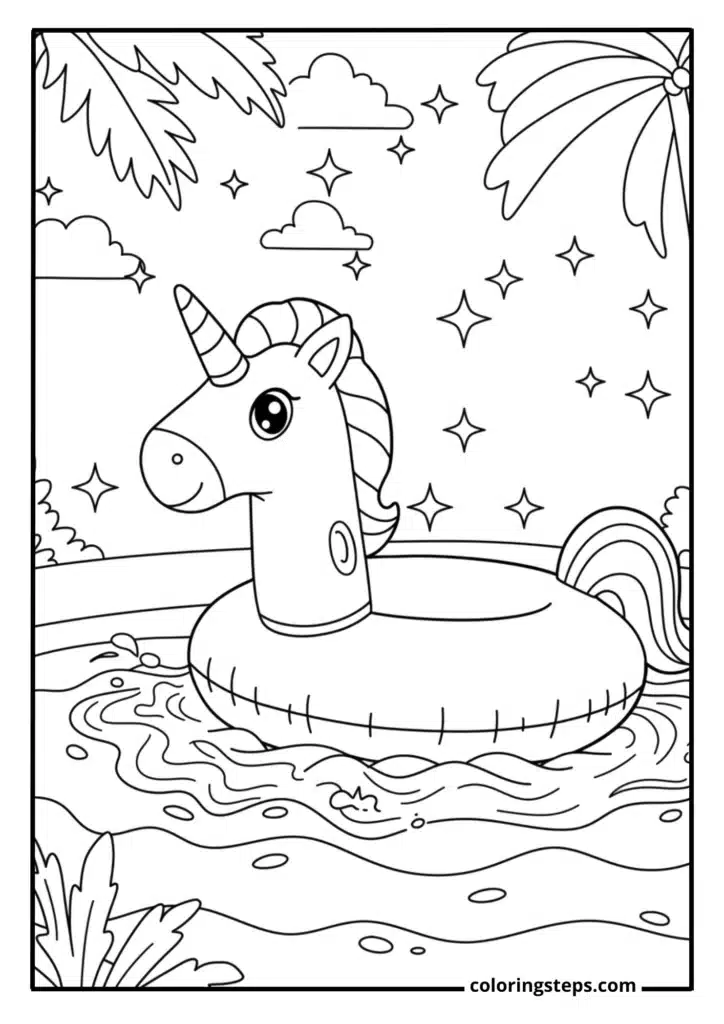 Unicorn Pool Float