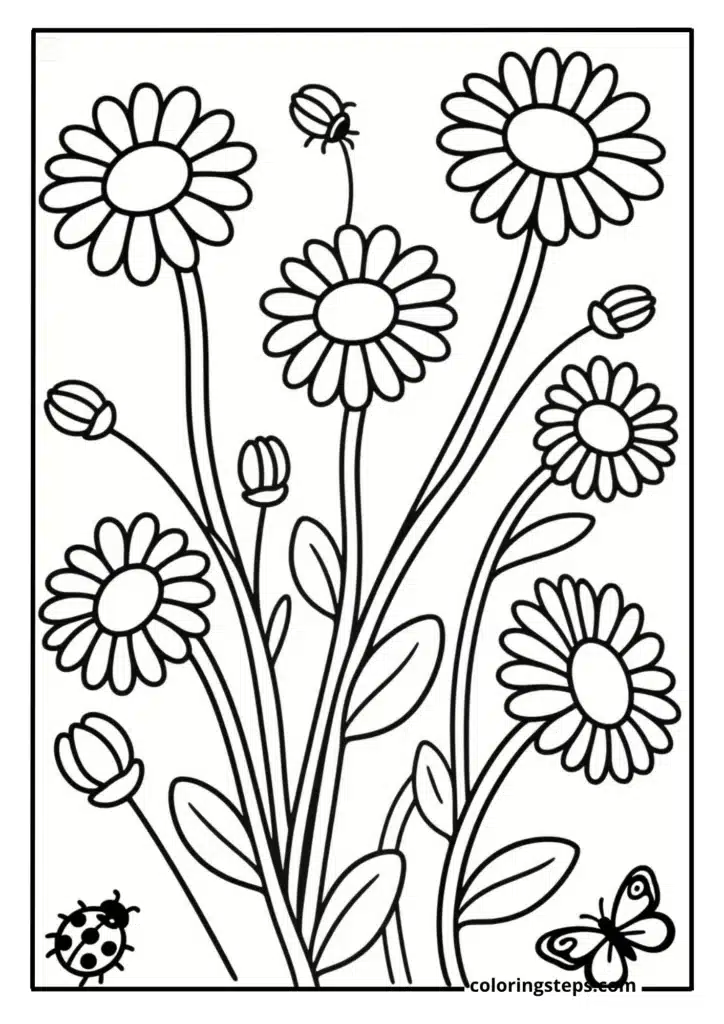 Whimsical Daisy Chain