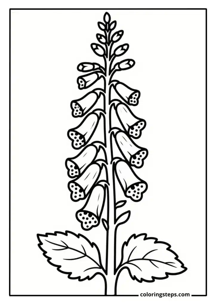 Wild Foxglove Tower