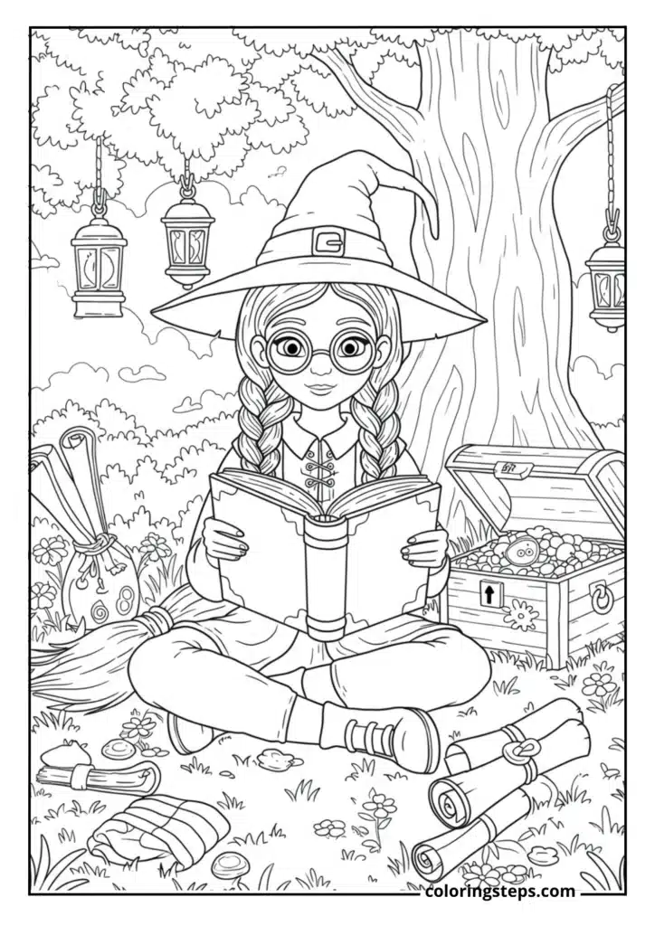 Witch's Spell Book Study