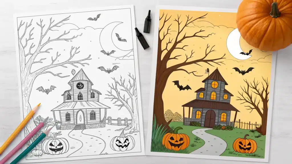 Halloween Coloring Pages