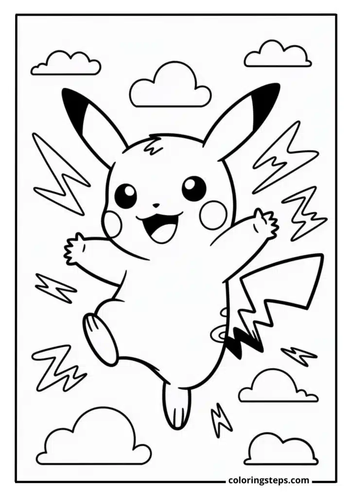 Pikachu in Action (2)