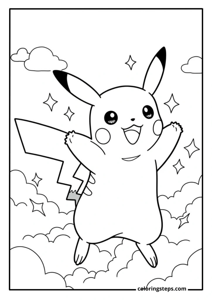 Pikachu in Action